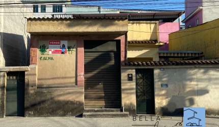 Casa com 2 quartos com quintal e loja à venda, Bairro Prata - Belford Roxo