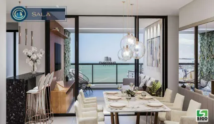 Apartamento à venda, 2 quartos, 1 suíte, 2 vagas, Praia do Morro - Guarapari/ES