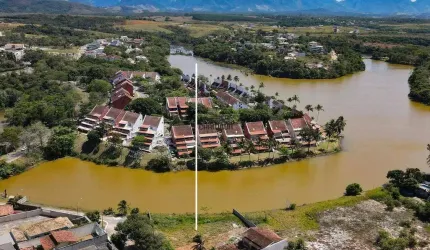 Lote 1.230 metros quadrados à venda em Nova Guarapari frente lagoa