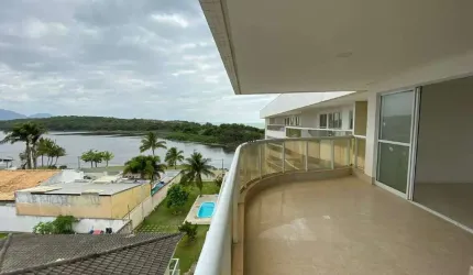 Apartamento com 3 quartos, 2 vagas e varanda em Nova Guarapari/ES.