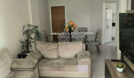 Apartamento com 2 quartos, varanda e 1 vaga de garagem a venda na Praia do Morro, Guarapari/ES.