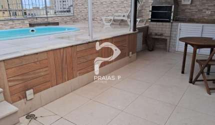 Cobertura com 3 quartos à venda na Rua Alberto Quatrini Bianchi, --, Enseada, Guarujá por R$ 690.000