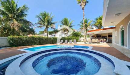 Casa em condomínio fechado com 5 quartos à venda na Alameda Potiguar, --, Riviera, Bertioga por R$ 8.000.000