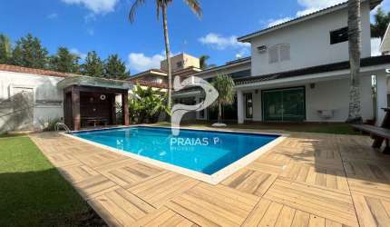 Casa em condomínio fechado com 4 quartos à venda na Deputado Fernando Mauro Pires da Rocha (rua 42), --, Jardim Acapulco, Guarujá por R$ 2.500.000