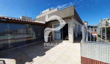 Cobertura com 4 quartos à venda na Rua Bandeirantes, --, Enseada, Guarujá por R$ 700.000