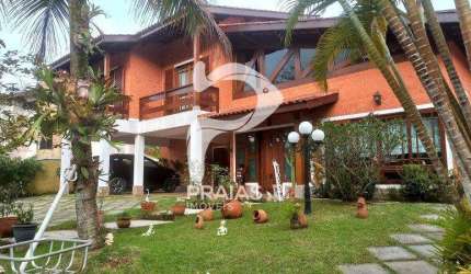 Casa em condomínio fechado com 6 quartos à venda na Quatro (04), --, Balneário Praia do Pernambuco, Guarujá por R$ 1.800.000