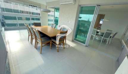 Apartamento com 3 quartos à venda na Rua Dona Vitória Yunes Stefano, --, Enseada, Guarujá por R$ 1.250.000
