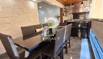 Apartamento com 3 quartos à venda na Rua Chile, --, Enseada, Guarujá por R$ 695.000