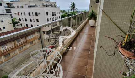 Apartamento com 3 quartos à venda na Rua Colômbia, --, Enseada, Guarujá por R$ 500.000
