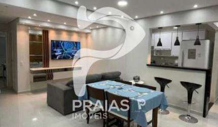 Apartamento com 3 quartos à venda na Rua Acre, --, Enseada, Guarujá por R$ 424.000