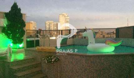 Cobertura com 3 quartos à venda na Abilio dos Santos Branco, --, Enseada, Guarujá por R$ 1.200.000