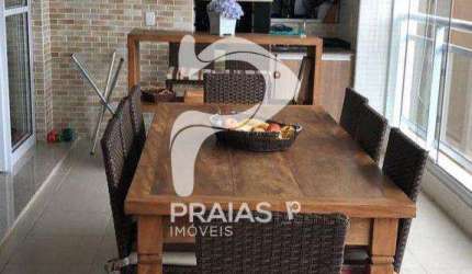 Apartamento com 3 quartos à venda na Caminho das Tartarugas, --, Enseada, Guarujá por R$ 1.200.000