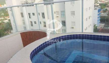 Cobertura com 2 quartos à venda na Des. Plinio de Carvalho Pinto, --, Enseada, Guarujá por R$ 400.000