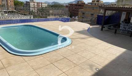 Cobertura com 3 quartos à venda na Rua Áureo Guenaga de Castro, --, Enseada, Guarujá por R$ 600.000