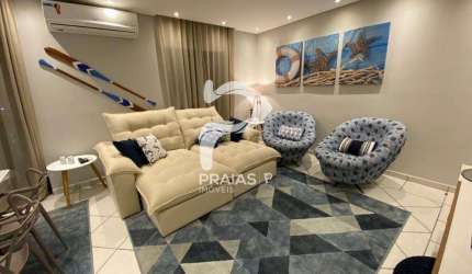 Apartamento com 3 quartos à venda na Rua José Ferreira Canaes Filho, --, Enseada, Guarujá por R$ 450.000