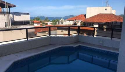 Cobertura com 3 quartos à venda na Rua Bandeirantes, --, Enseada, Guarujá por R$ 850.000