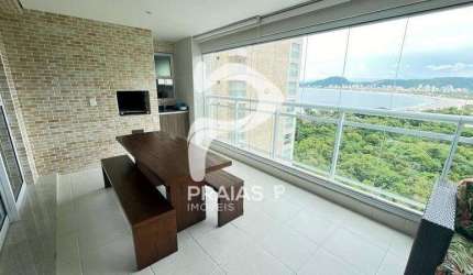 Apartamento com 3 quartos à venda na Caminho das Tartarugas, --, Enseada, Guarujá por R$ 1.050.000