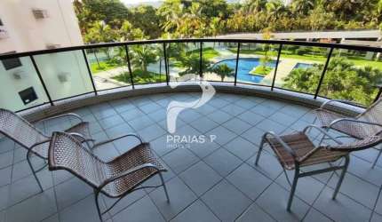 Apartamento com 4 quartos à venda na Caminho das Tartarugas, --, Enseada, Guarujá por R$ 2.200.000