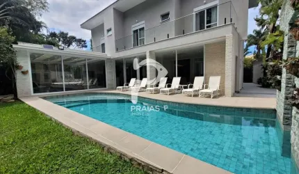 Casa em condomínio fechado com 7 quartos à venda na Alameda Ebano, --, Riviera, Bertioga por R$ 7.000.000