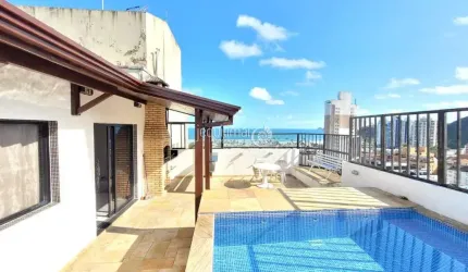 Cobertura com 2 quartos à venda na Enseada, Guarujá  por R$ 700.000