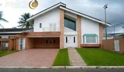 Casa em condomínio fechado com 4 quartos para alugar no Jardim Acapulco, Guarujá  por R$ 15.000