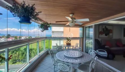 Apartamento com 3 quartos para alugar na Enseada, Guarujá  por R$ 11.800