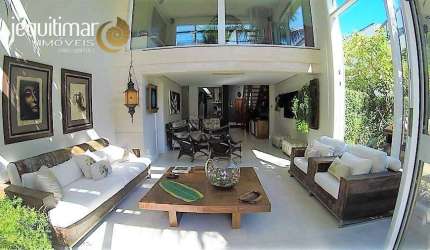 Casa em condomínio fechado com 4 quartos para alugar no Balneário Praia do Pernambuco, Guarujá  por R$ 40.000