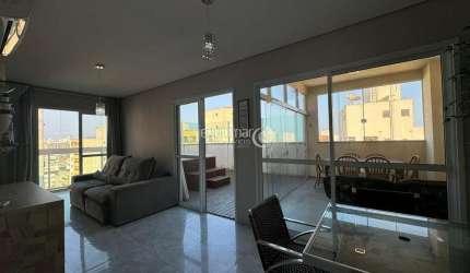 Cobertura com 3 quartos para alugar na Enseada, Guarujá  por R$ 6.250
