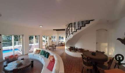 Casa em condomínio fechado com 4 quartos à venda na Enseada, Guarujá  por R$ 6.900.000