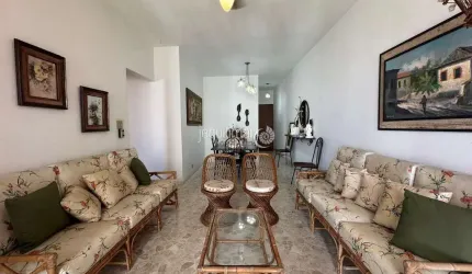 Apartamento com 3 quartos para alugar no Pitangueiras, Guarujá  por R$ 4.800