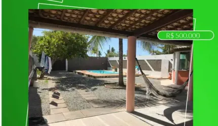 Casa no povoado Areia Branca