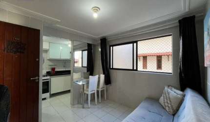 Apartamento com 1 quarto à venda na Avenida Antônio Lira, 1055w, Cabo Branco, João Pessoa por R$ 345.000