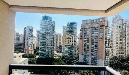 Flat com 2 dormitórios à venda, 80 m² por R$ 1.200.000,00 - Moema - São Paulo/SP