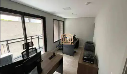 Sala linda, 27m², mobiliada, 1 Vaga. À venda no Paraíso.