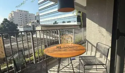 Apartamento com 1 Dormitório para alugar, 43 m² - Indianópolis - São Paulo/SP
