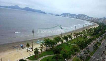 Cobertura 4 dorms, 1 suíte frente mar. Vista maravilhosa !