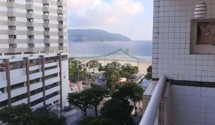 APARTAMENTO no GONZAGA- 3 QUARTOS com SACADA na QUADRA DA PRAIA