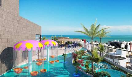 Apenas 400 metros da deslumbrante praia do Bessa