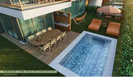 Apartamento à venda, 1 quarto, 1 suíte, Praia de Carneiros - Tamandaré/PE