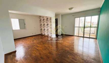 Apartamento ao lado das Escolas de Botucatu, com 96m2 e sala 3 ambientes.