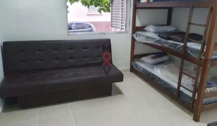 Apartamento para Venda em Praia Grande, Ocian, 1 dormitório, 1 banheiro