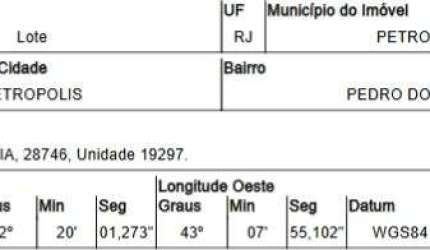 Oportunidade Única em PETROPOLIS - RJ | Tipo: Terreno | Negociação: Venda Direta Online  | Situação: Imóvel