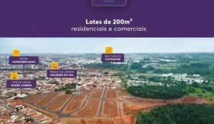 Terreno à venda no Bela Vista São Carlense, São Carlos  por R$ 134.000
