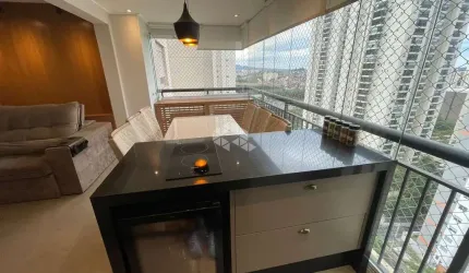 Apartamento cidade maia com closet e varanda gourmet