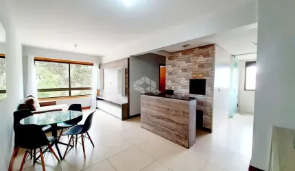 APARTAMENTO SEMI-MOBILIADO À VENDA, COM 3 DORMITÓRIOS, 1 SUÍTE, CHURRASQUEIRA E VAGA DE GARAGEM