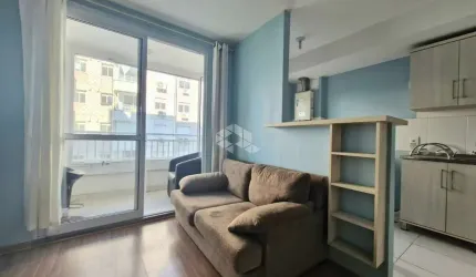 Apartamento  Semi Mobiliado, 2 dormitórios, sendo uma suíte, 50,64 m² privativos, Bairro Humaitá, Porto Alegre