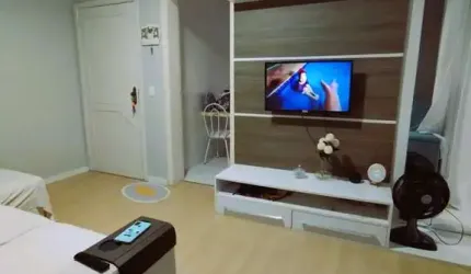 Lindo apartamento semimobiliado