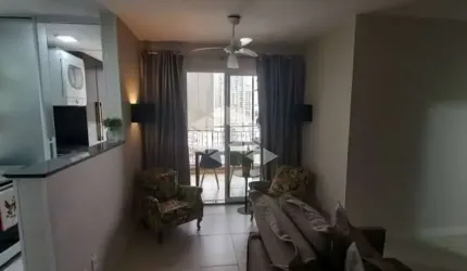 Apartamento de 57m², com 2 dormitórios, sendo 1 suíte, 1 vaga, andar alto.