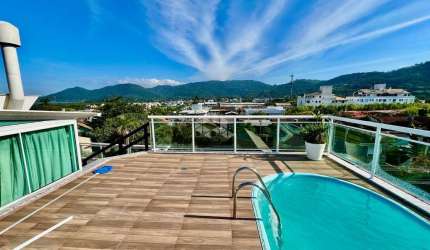 COBERTURA DE 3 QUARTOS (1 SUÍTE) E PISCINA NO CENTRINHO DA LAGOA