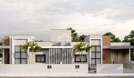 CASA GEMINADA SENDO 2 DORMITÓRIOS/ QUARTOS COM 1 SUÍTE NO BAIRRO FORQUILHAS - SÃO JOSÉ NO VALOR DE R$ 610.000,00.